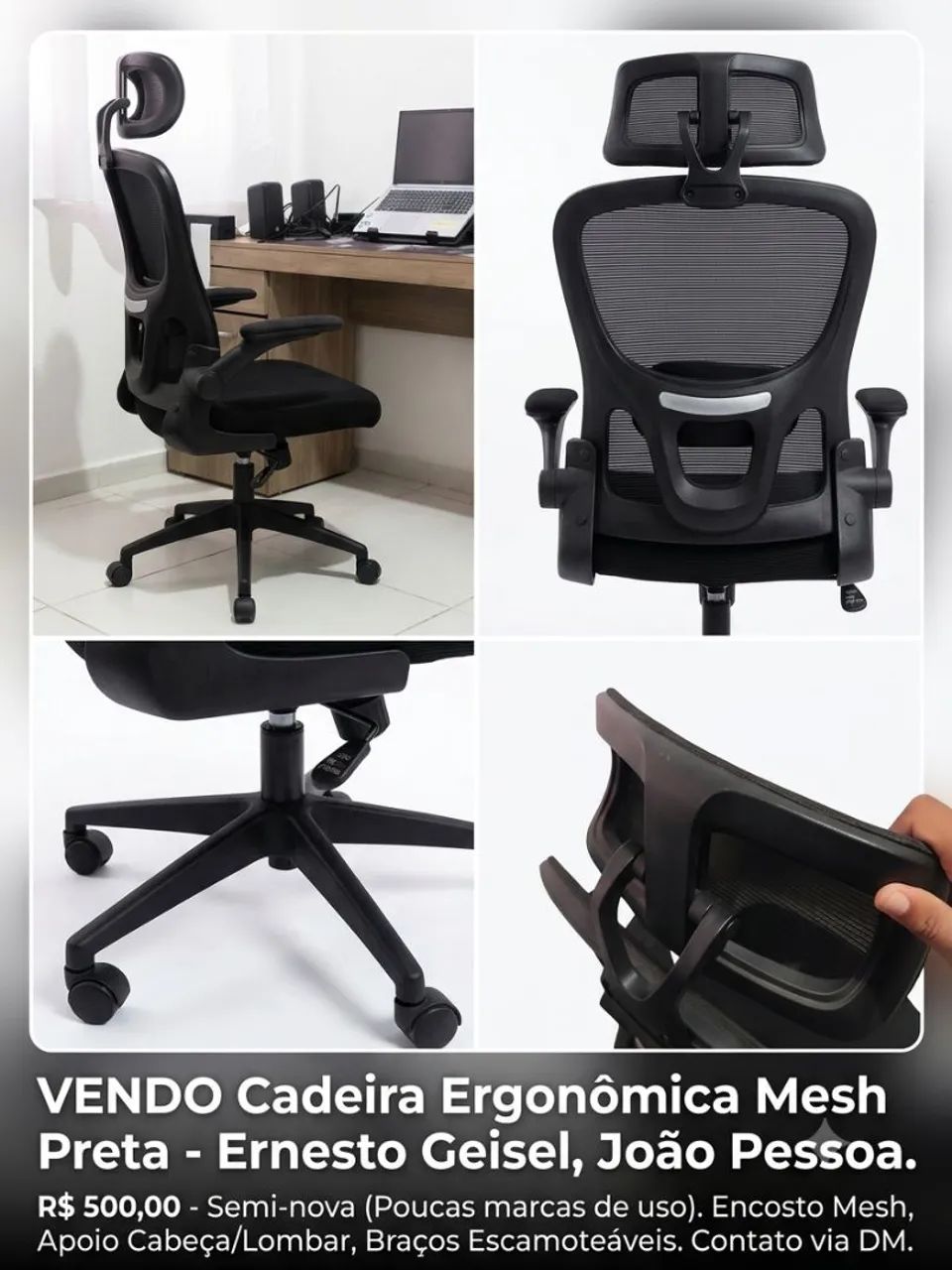 Cadeira confortável escritório