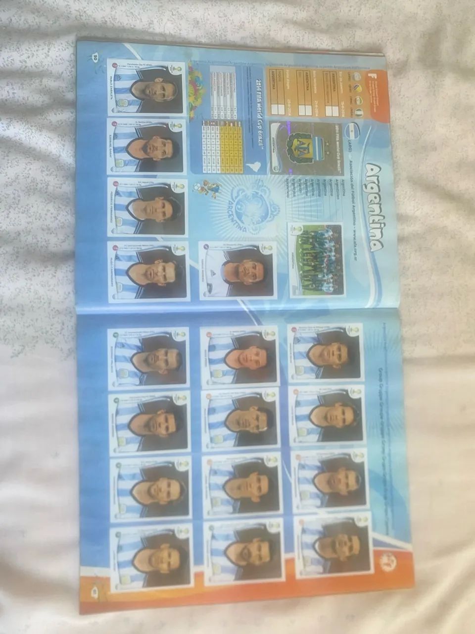 Álbum copa de 2014 completo capa cartão  - Foto 5