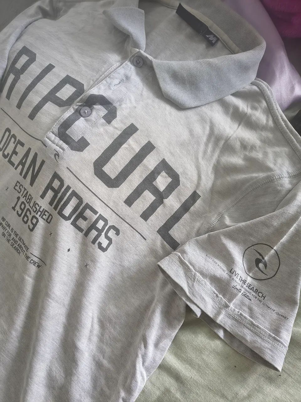 Camisa polo  Rip Curl original tamanho G - Foto 5