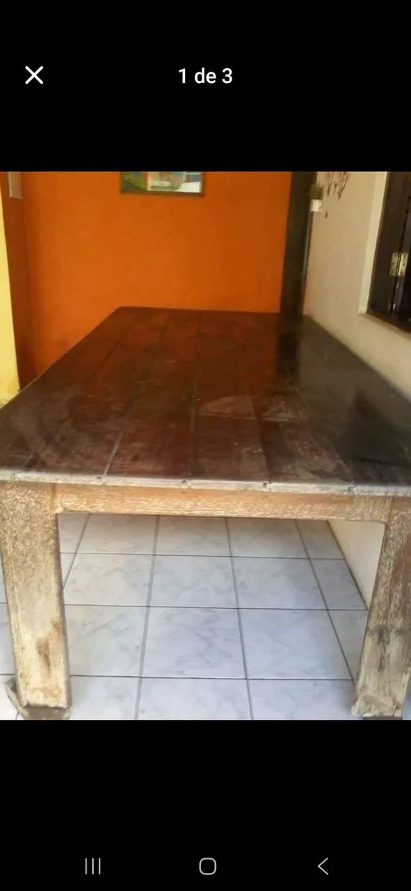 Mesa de madeira  - Foto 2