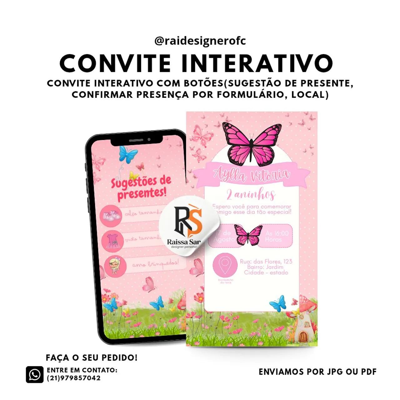 Convite Digital Personalizados  - Foto 3