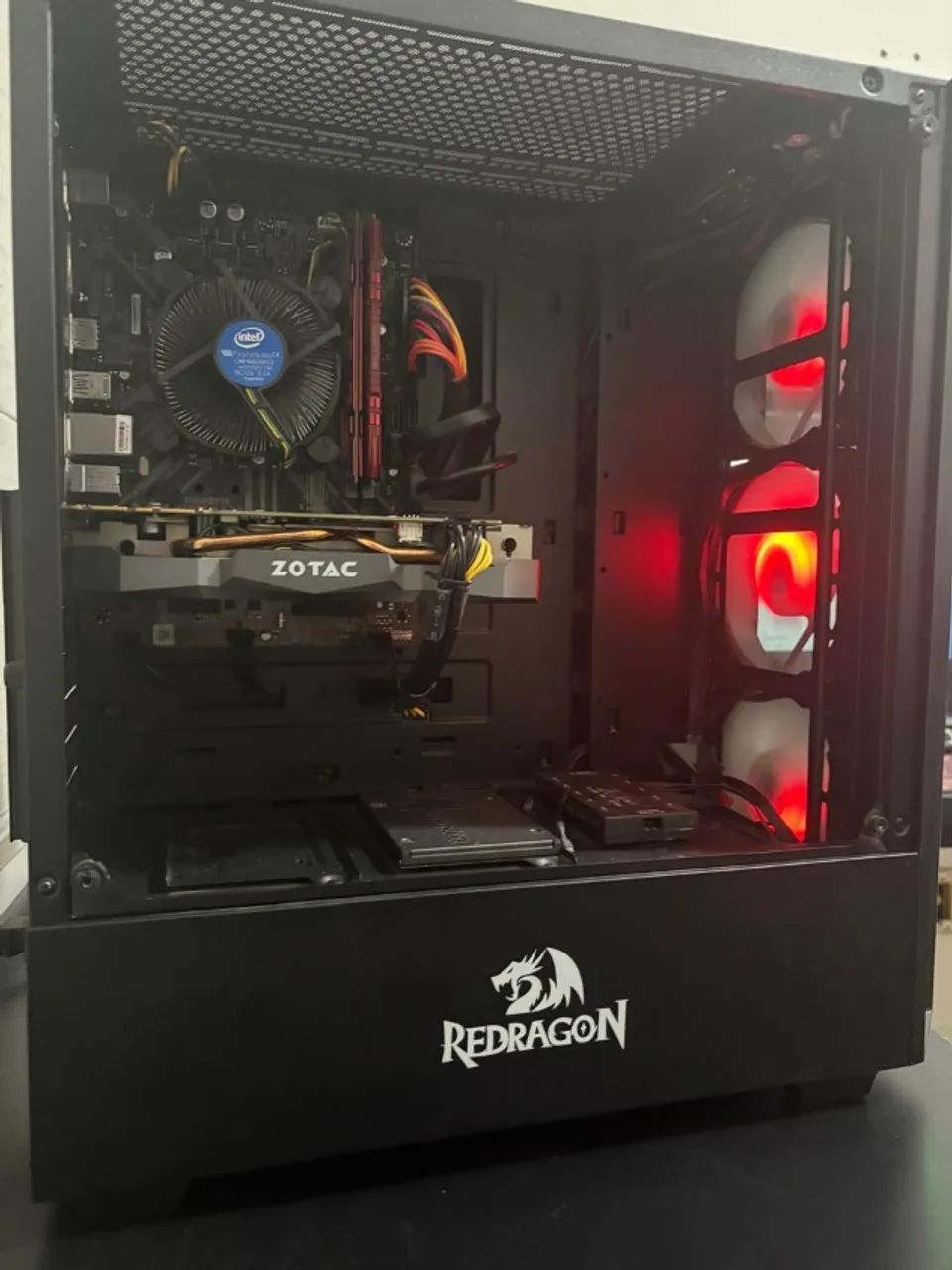 Pc Gamer RGB I5 9400f Gtx 1060 6gb 16gb Ram Ssd + Hd