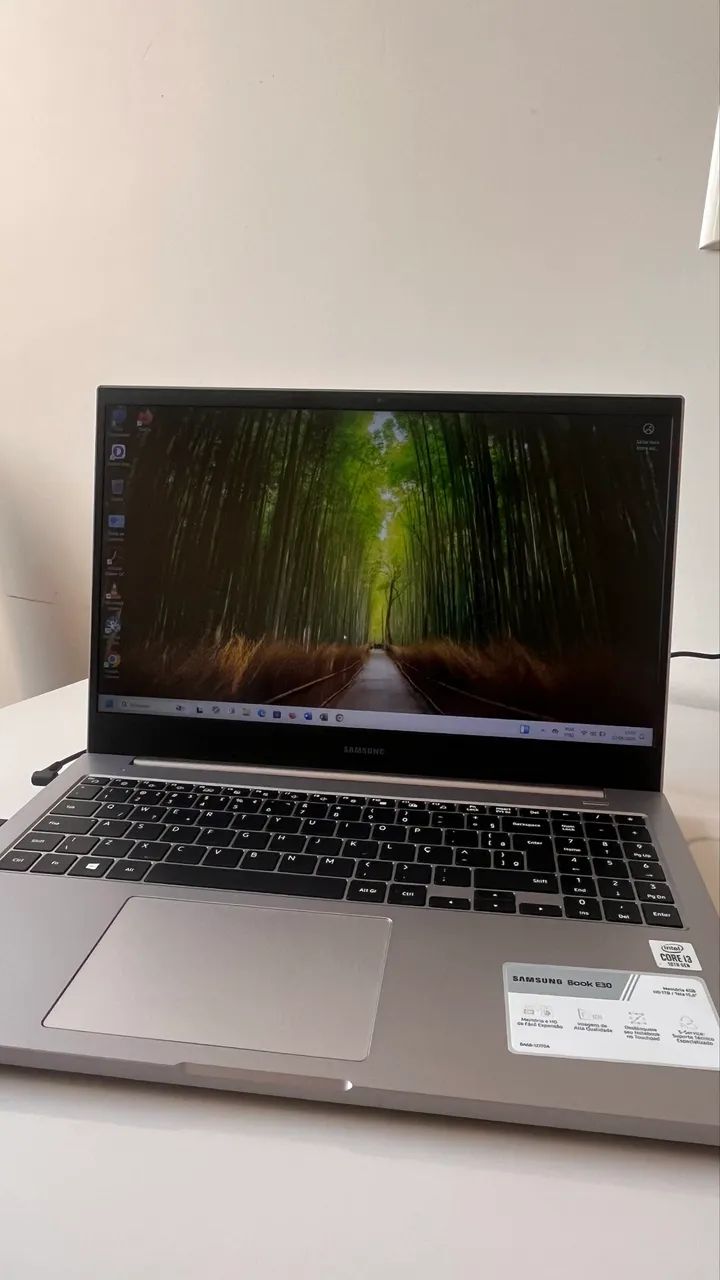 Notebook Samsung Book E30 Intel Core i3 10ª Geração | Pouquíssimo uso