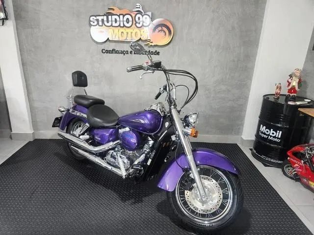 HONDA VT SHADOW 750 ROXA 2010 - Foto 3