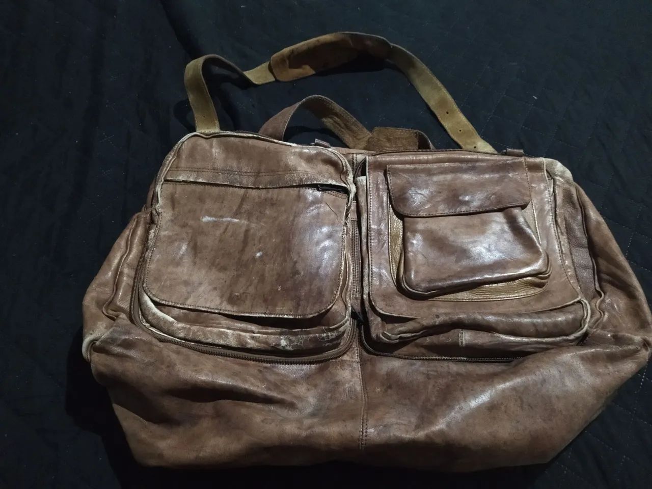 Bolsa ? de viagem de couro  - Foto 3