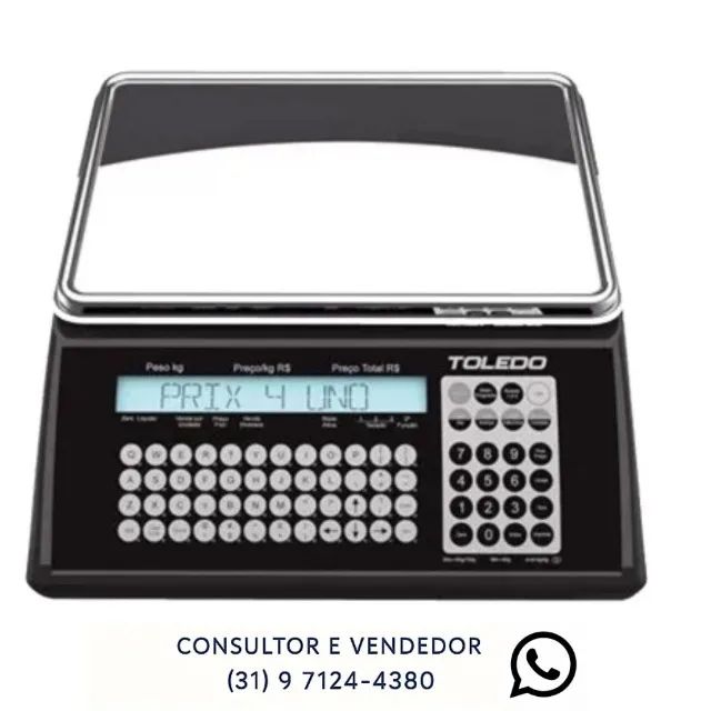 Balança Eletrônica Prix 4 C/ WiFi Toledo 32kg