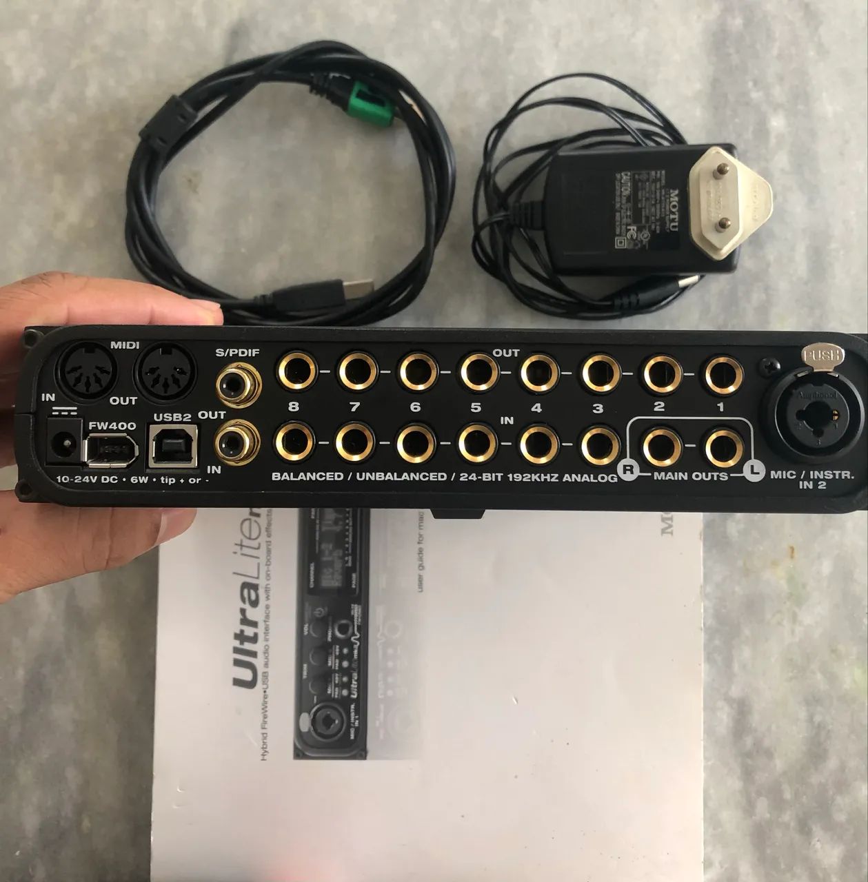 Interface MOTU MK3 Ultralite USB  - Foto 2