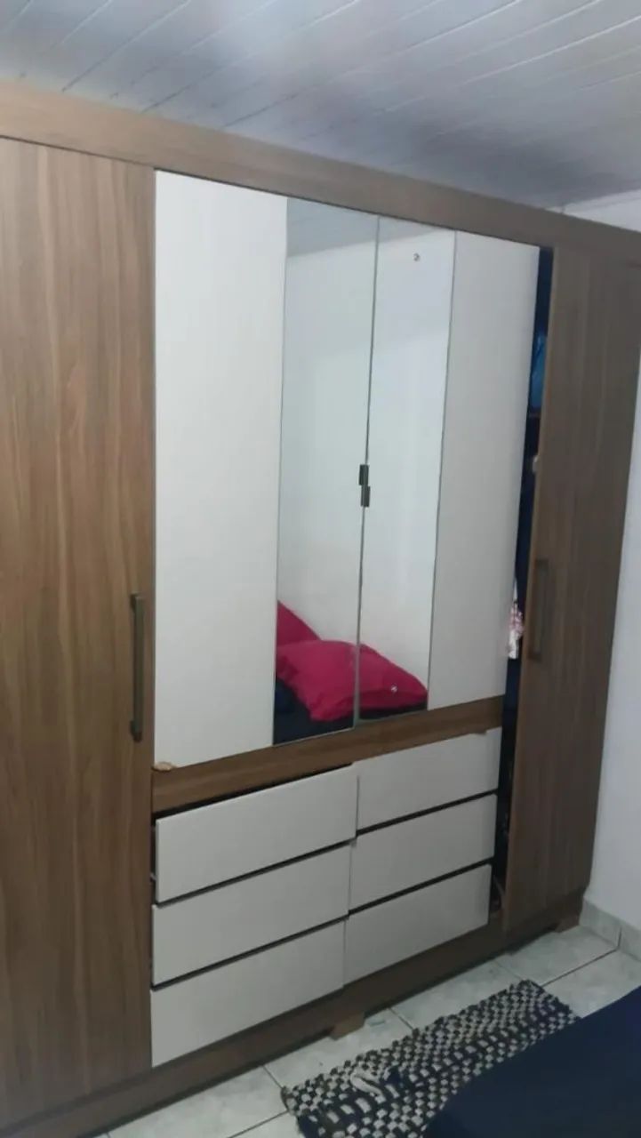 Guarda roupa e cama box casal - Foto 2