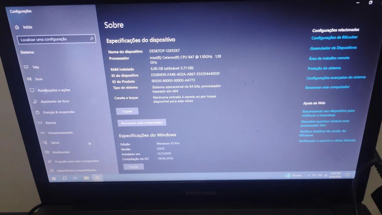 Notebooks dual core 6gb