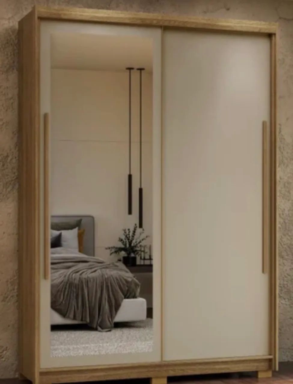 Guarda Roupa Infinity Porta de Correr Mdf 100%  - Foto 3