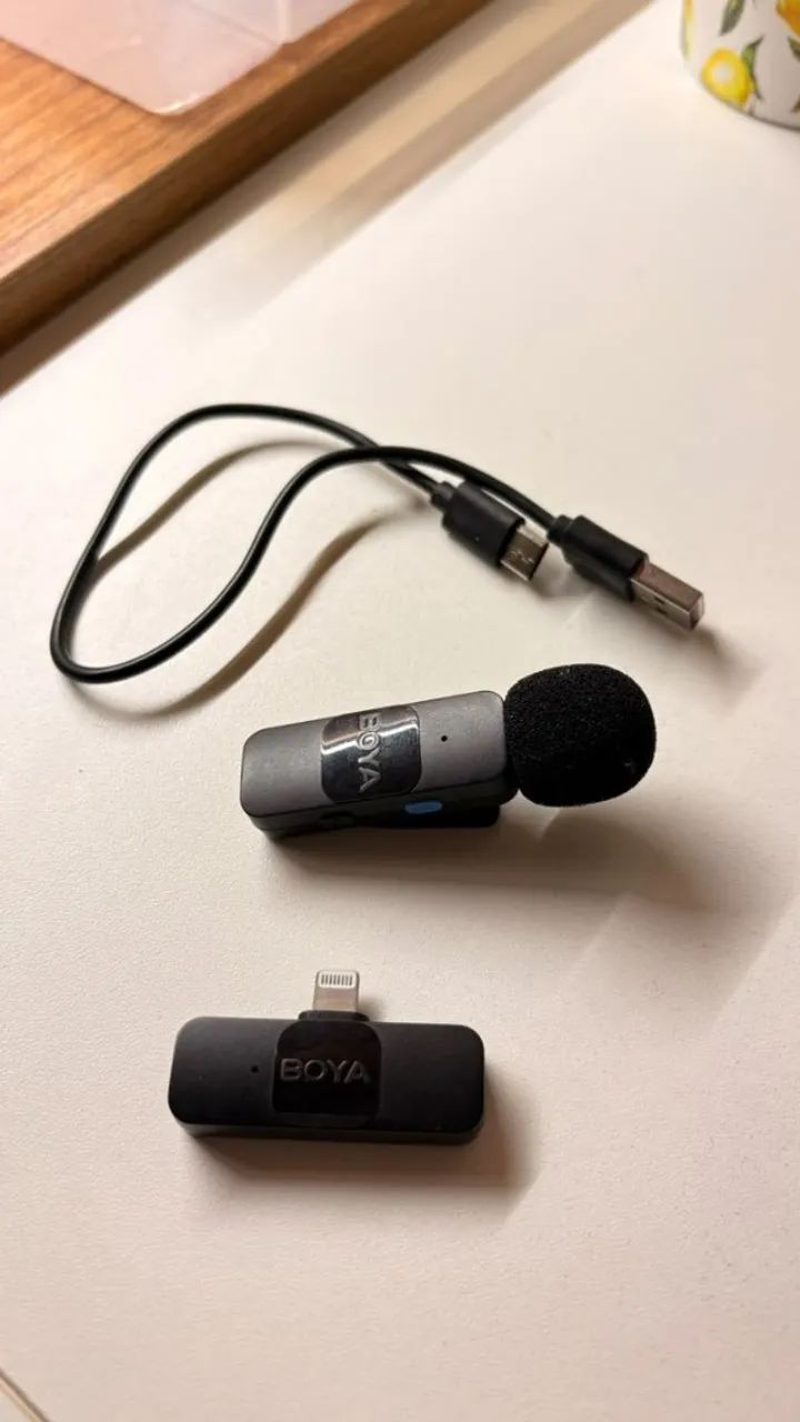 Microfone BOYA para iPhone Lightning - Foto 2