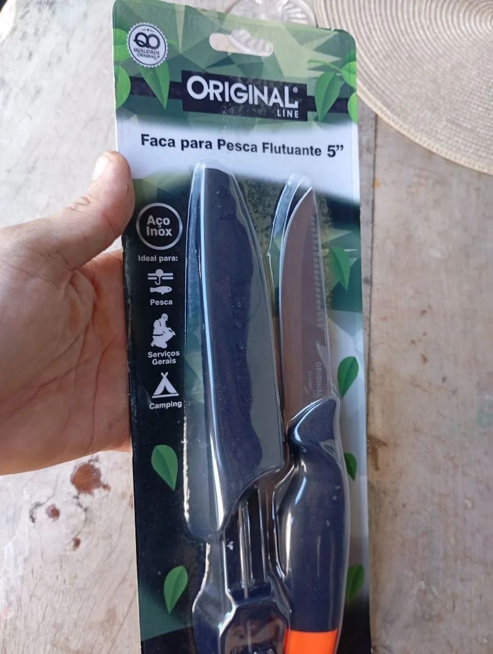 Faca flutuante para pesca - Foto 3