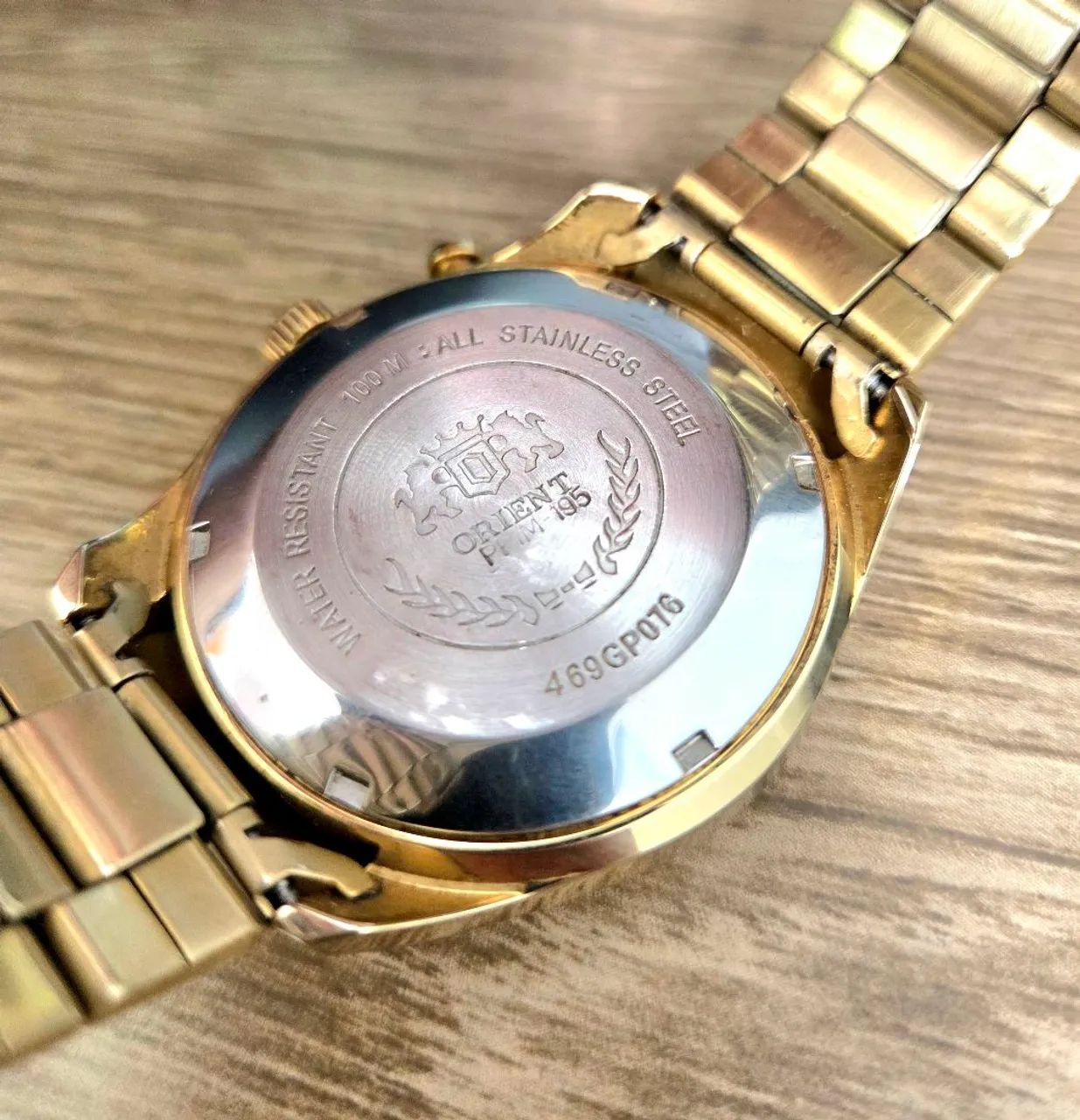 Relógio Orient Automático Dourado - Foto 5