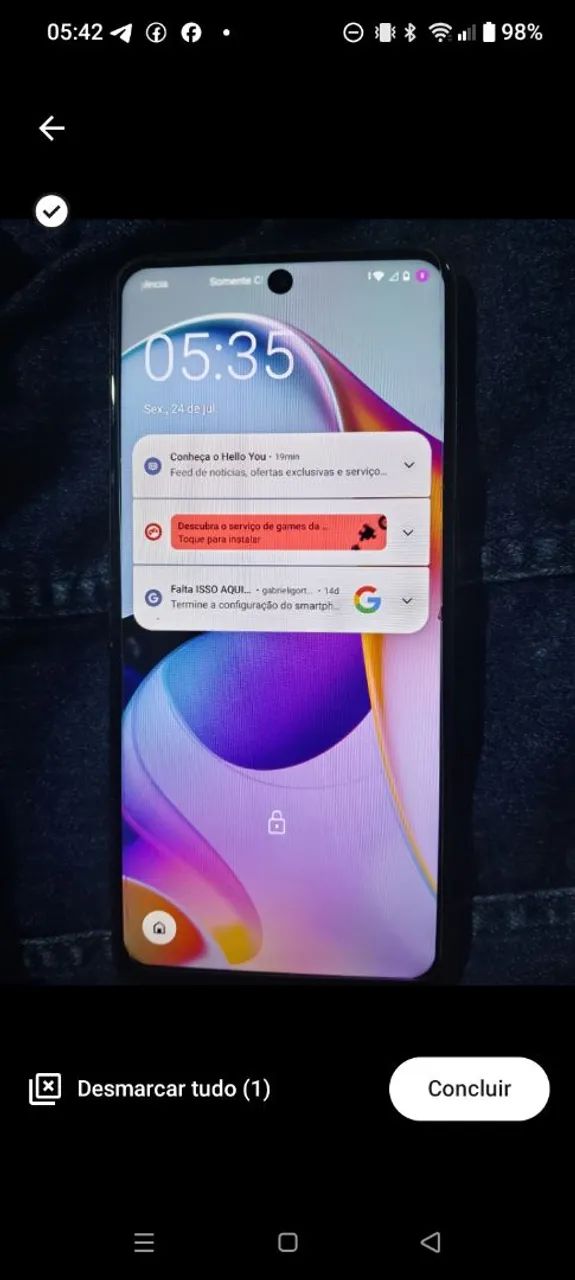 MOTO G14 - Usado porém funcionando