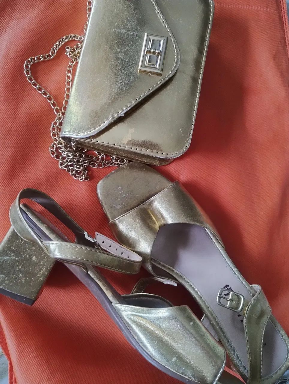 Conjunto de bolsa e sapato  - Foto 3
