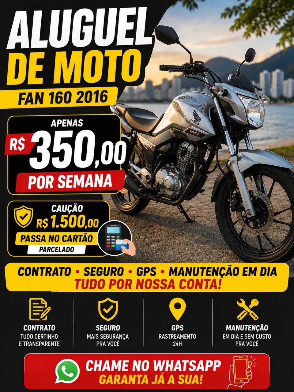 Aluguel de moto 