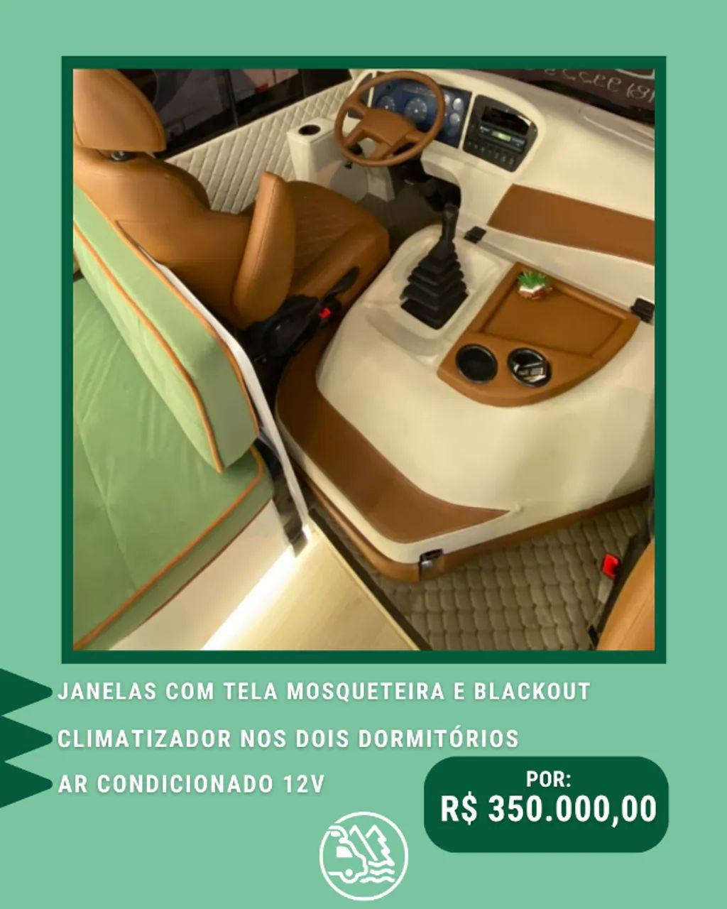 MOTORHOME MICRO-ÔNIBUS À VENDA - Foto 3