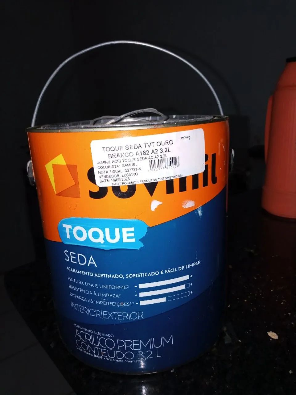 Tinta Suvinil  e tinta Acrílica Acetinada Fortex Lata Lacrada - Foto 2