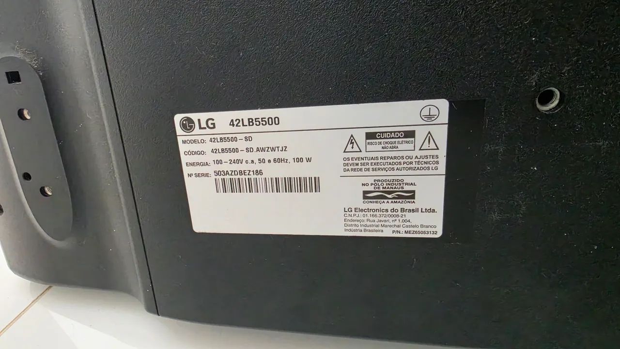 Tv 42 polegadas LG modelo 42LB5500-SD - Foto 4