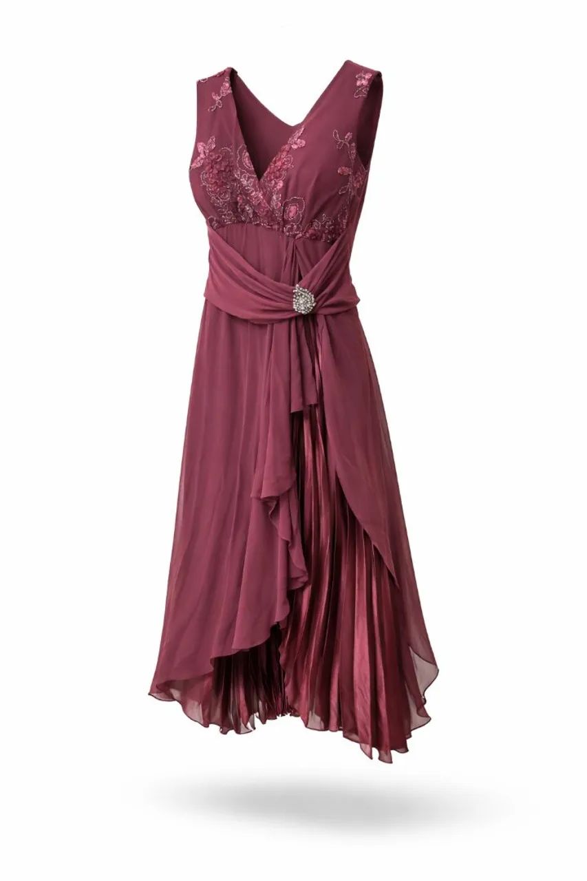 Vestido Mãe da Formanda Baile e Festa Longo Plus Size.