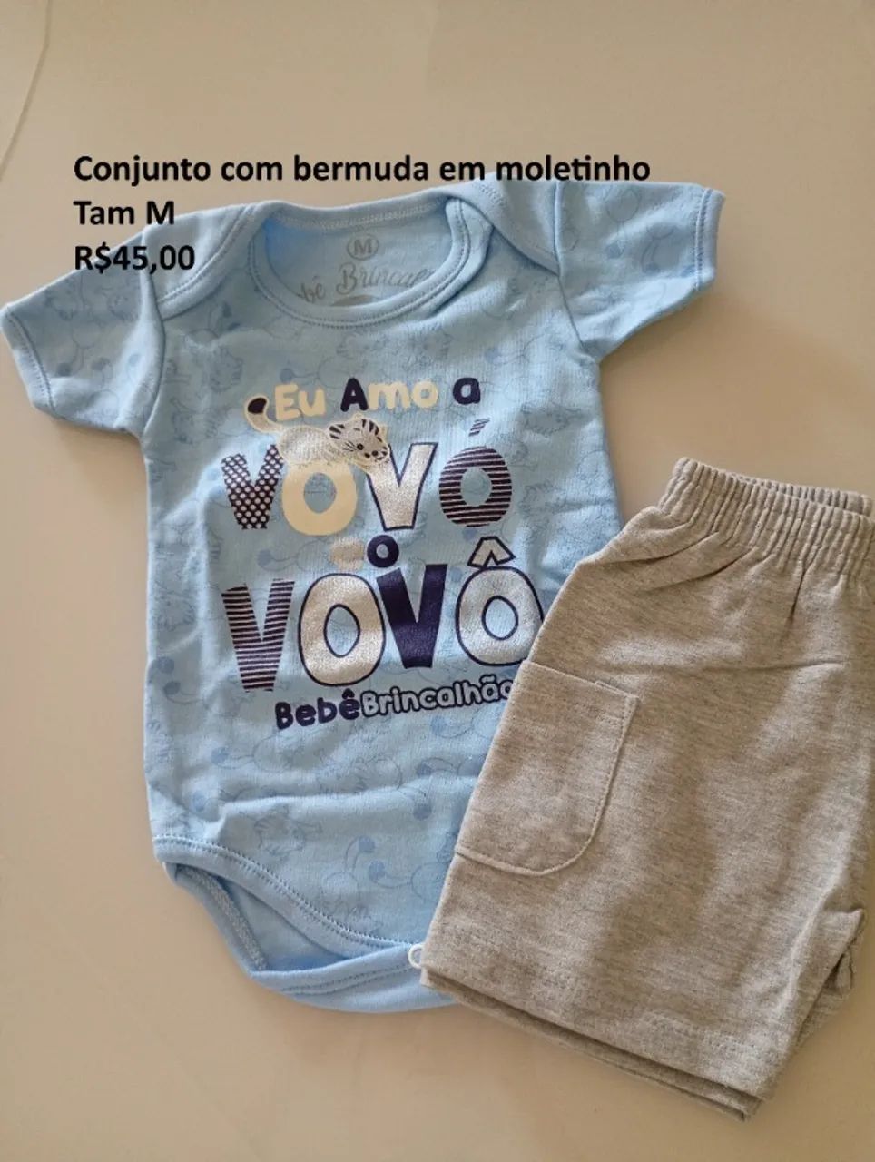 Conjunto para bebe Tam P,M e G - Foto 2