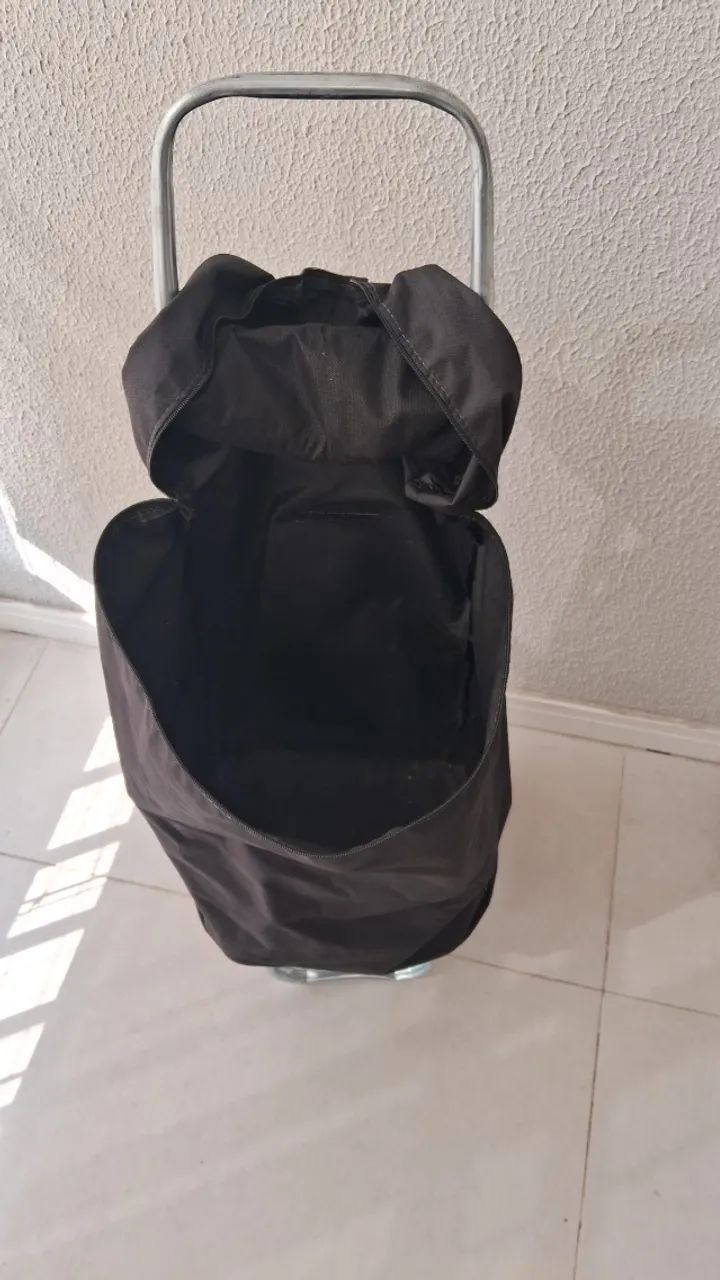 Carrinho de compras com rodinhas - Foto 2