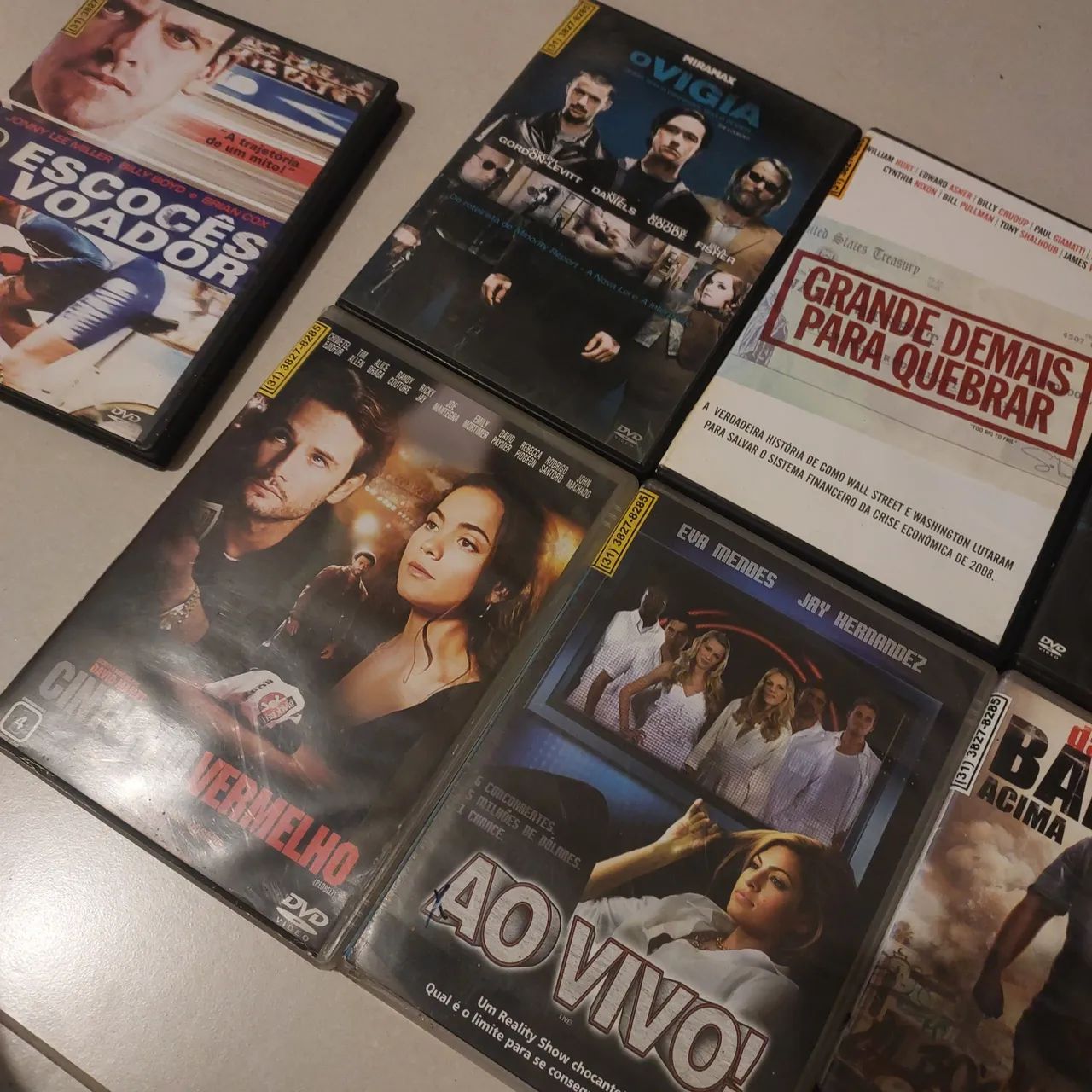 Lote 9 DVDs 55 reais ou 10 cada - Foto 3