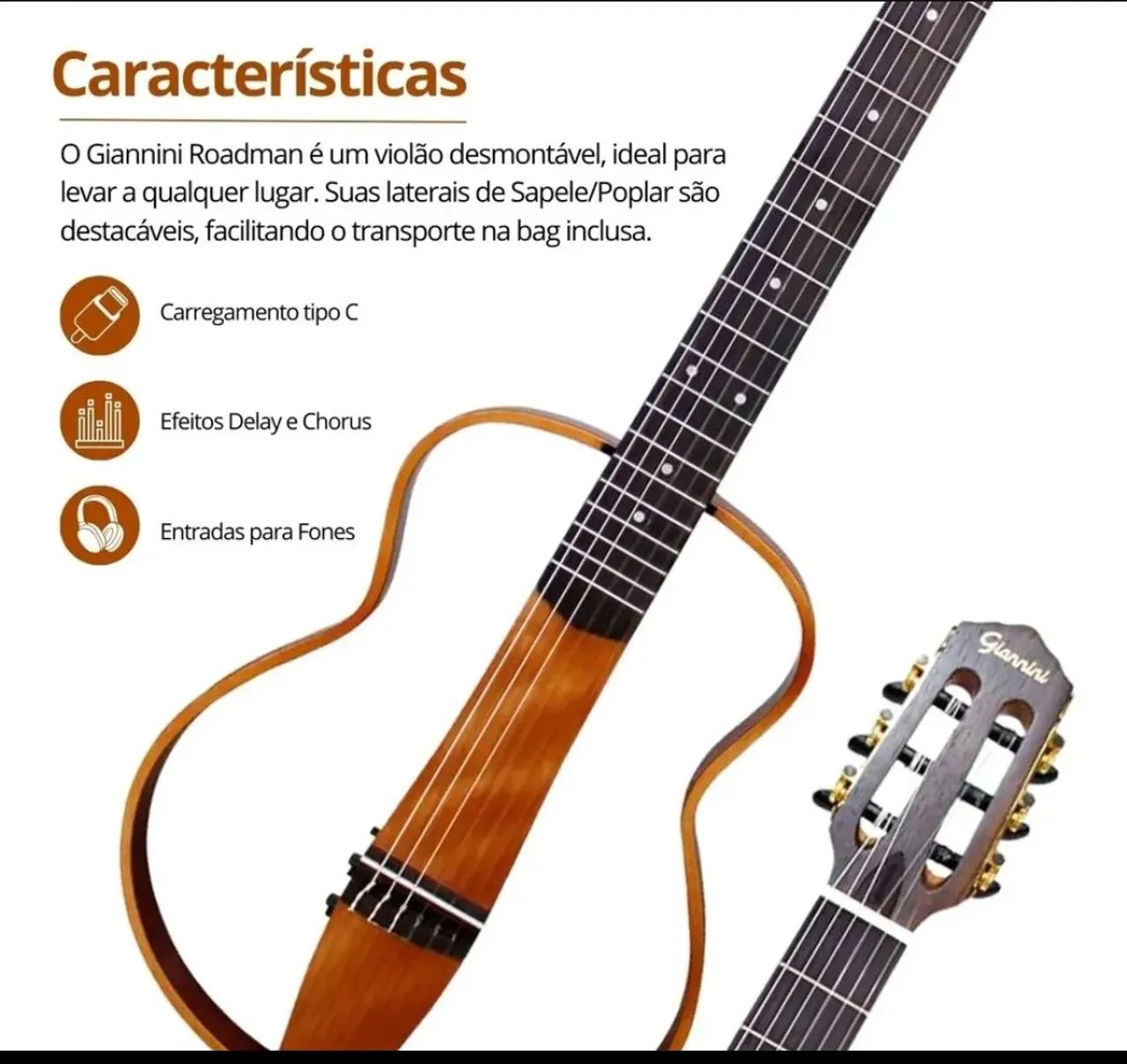 Violão Giannini Rodman - Foto 3