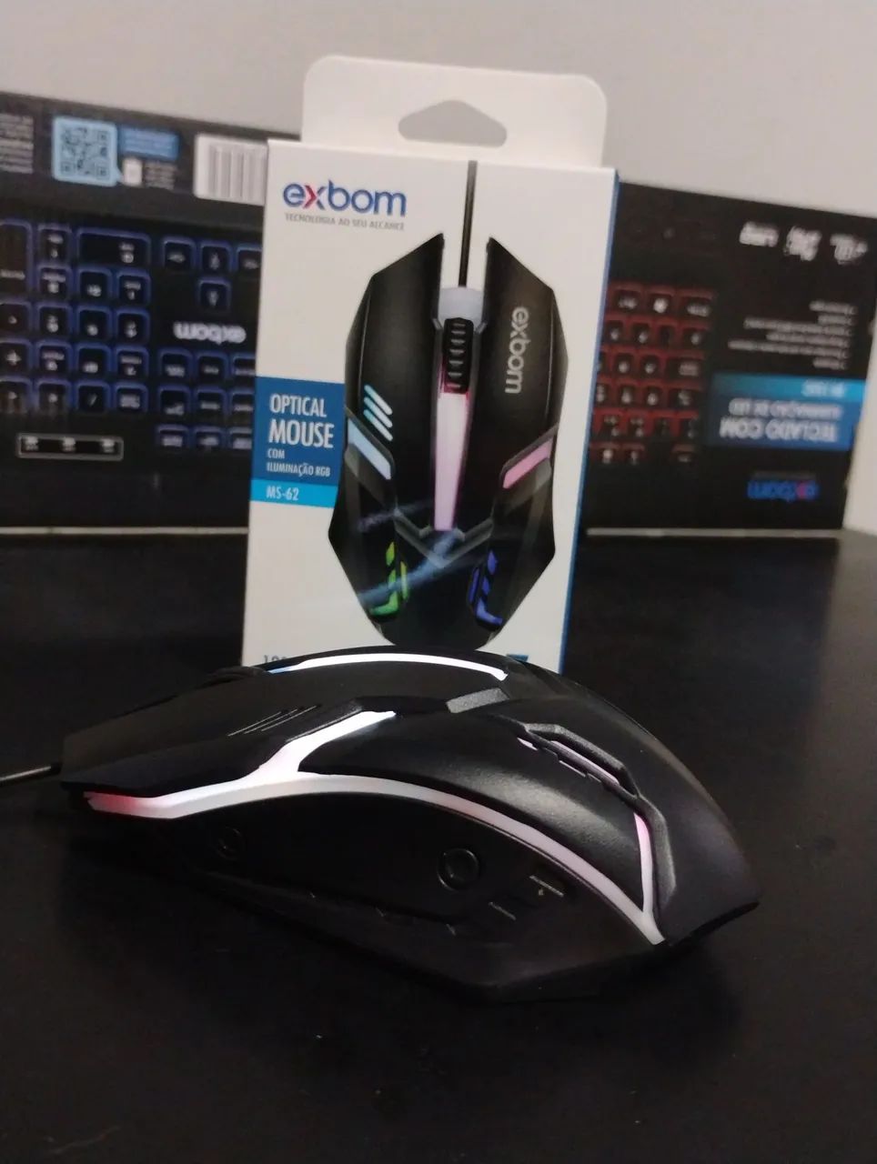 Kit Completo Teclado + Mouse + Hub - Foto 4