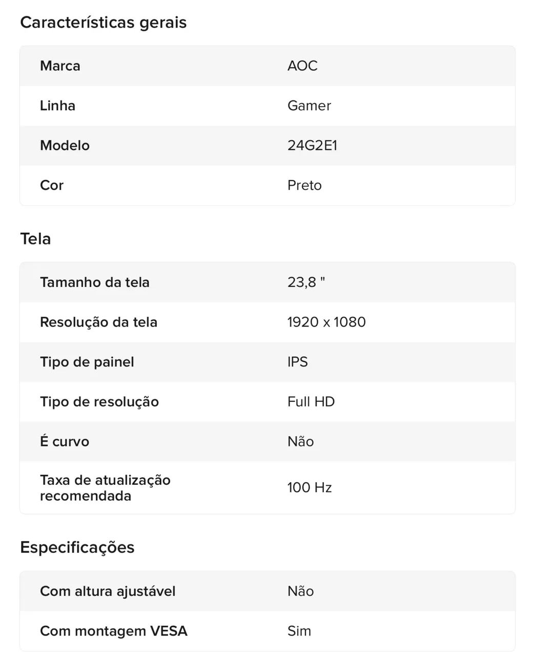 MONITOR GRANDE GAMER AOC - Foto 4