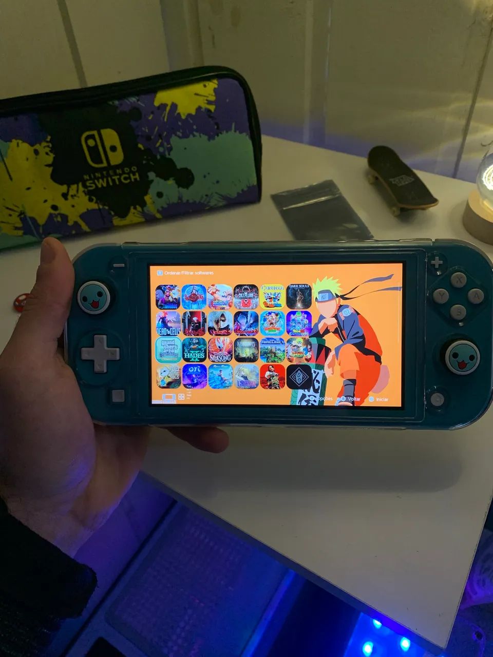 Nintendo Switch Lite Desbloqueado, Perfeito Estado