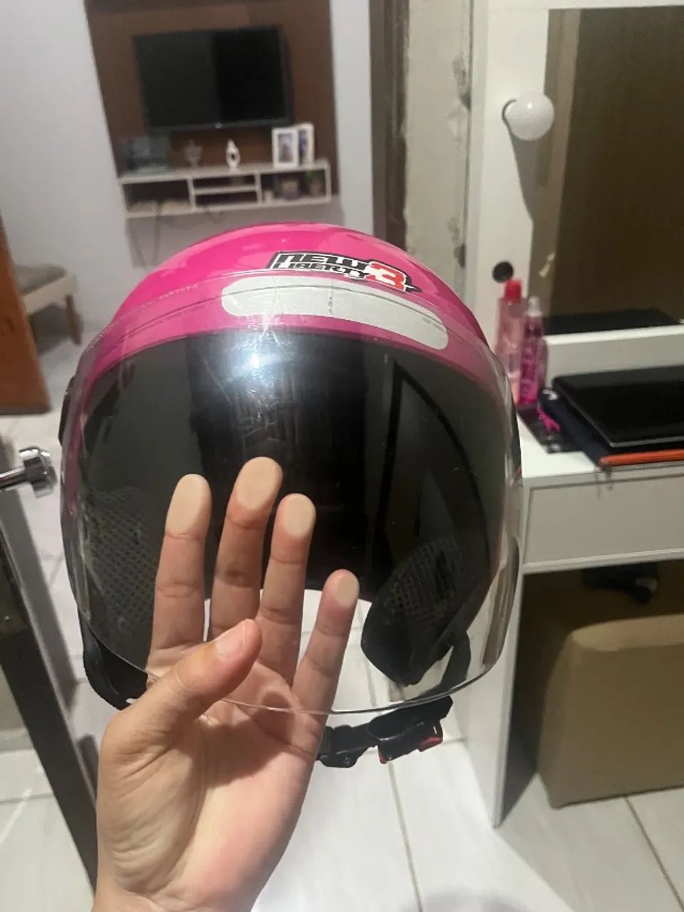 Capacete rosa - Foto 5