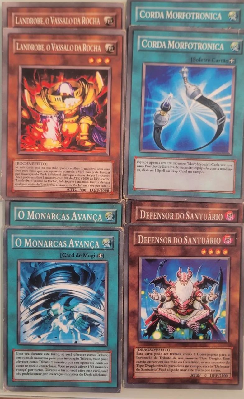 Lote 56 Cartas Yu-Gi-Oh! Originais (Dragão Branco, Monarcas e Clássicas)  - Foto 3