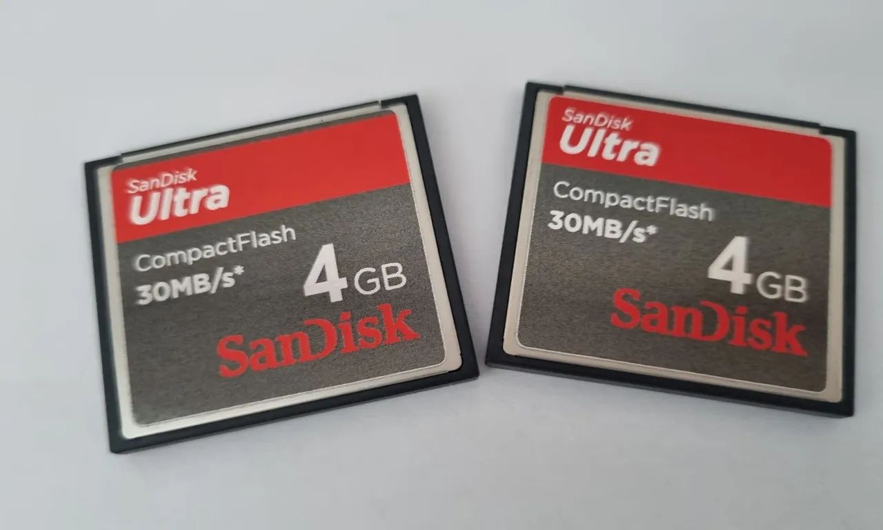 Compact Flash San Disk Ultra - 4gb - 30 Mb/s