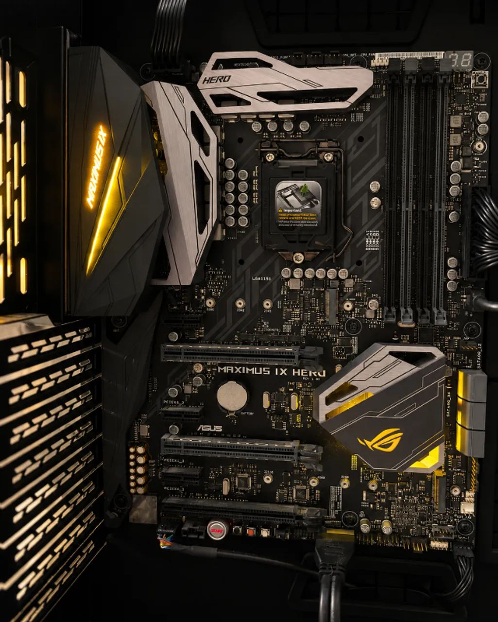 ASUS ROG MAXIMUS IX HERO  PLACA-MÃE PREMIUM ROG - Foto 5