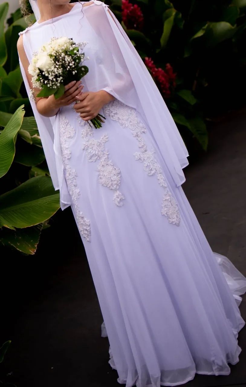 Vestido de Noiva Bordado