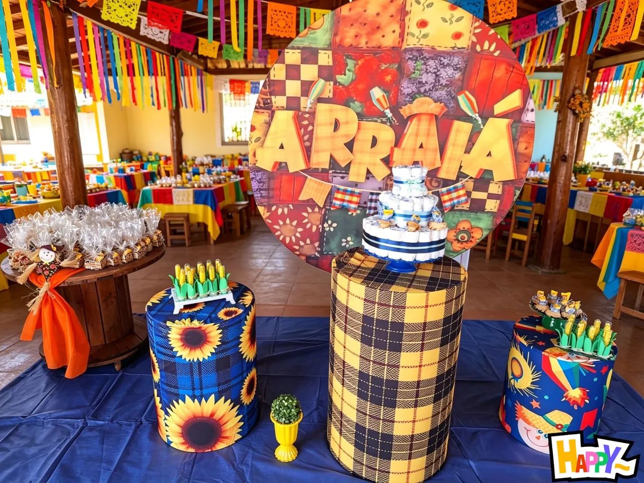 Decoração de festa Peg e Monte  - Foto 3