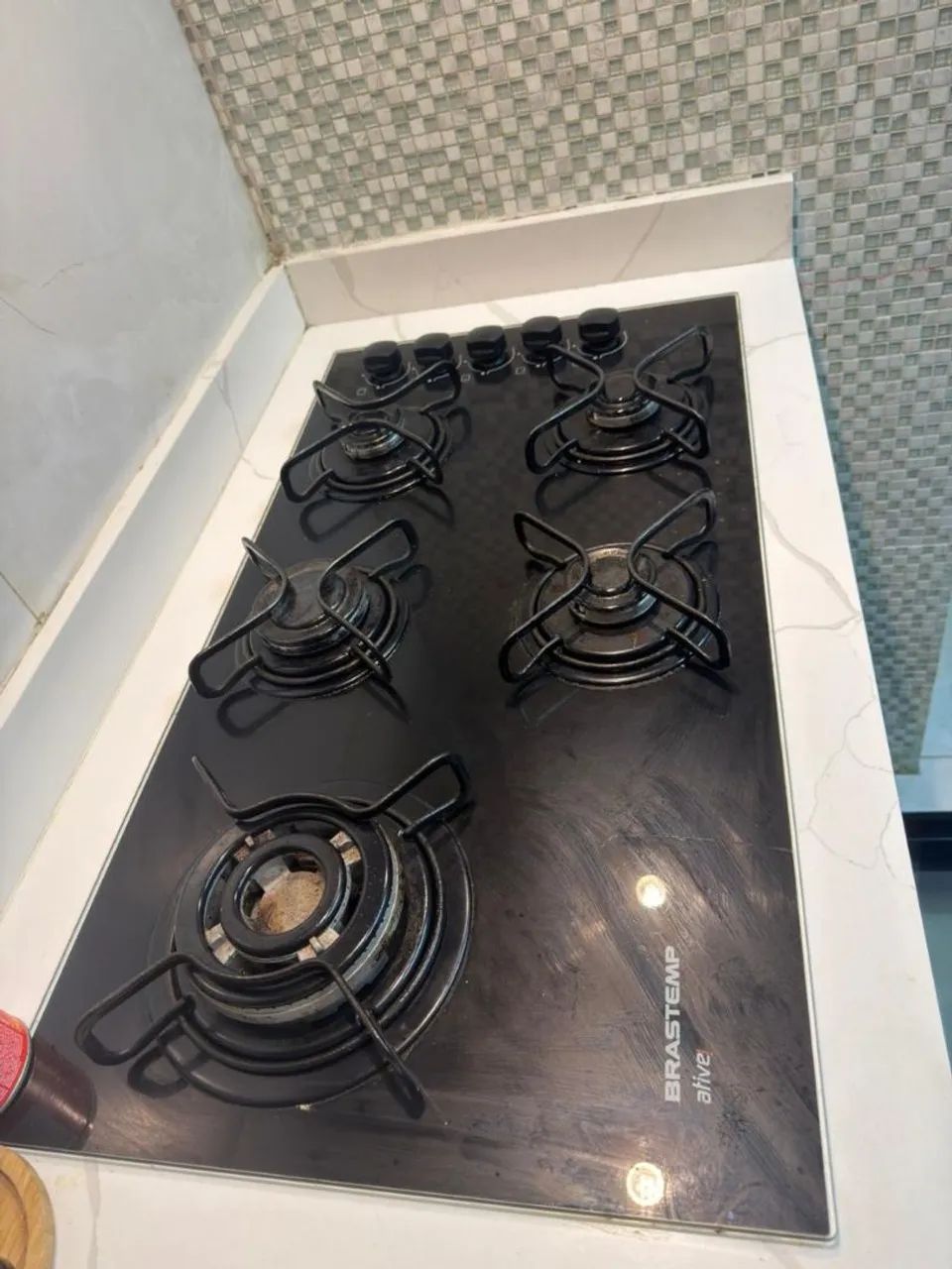 Cooktop 5 bocas brastemp  - Foto 2
