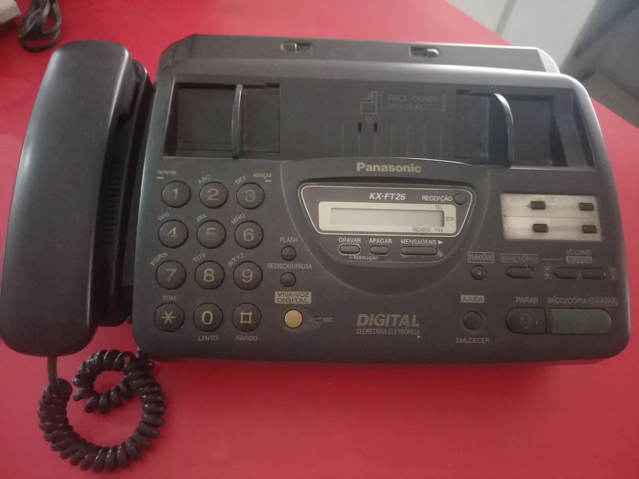 Fax Panasonic KXFT26 funcionando - Foto 2