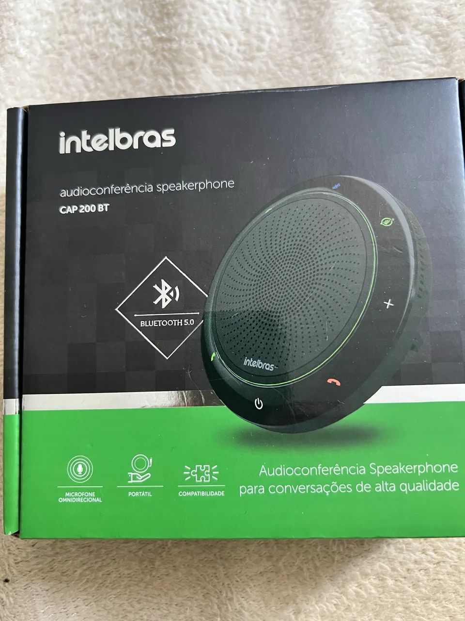 Microfone para reunião CAP 200 BT intelbras Bluetooth  - Foto 2