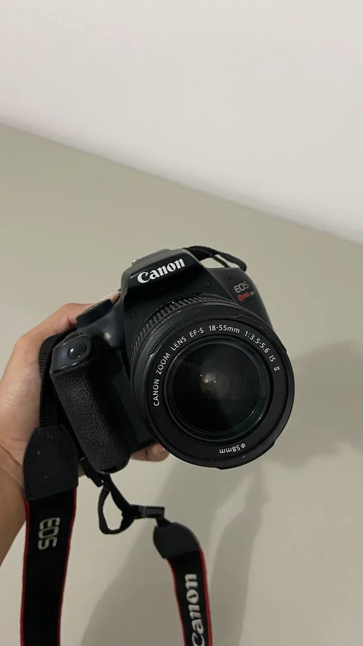 Câmera cânon t6 + lente do kit 18-55 - Foto 3