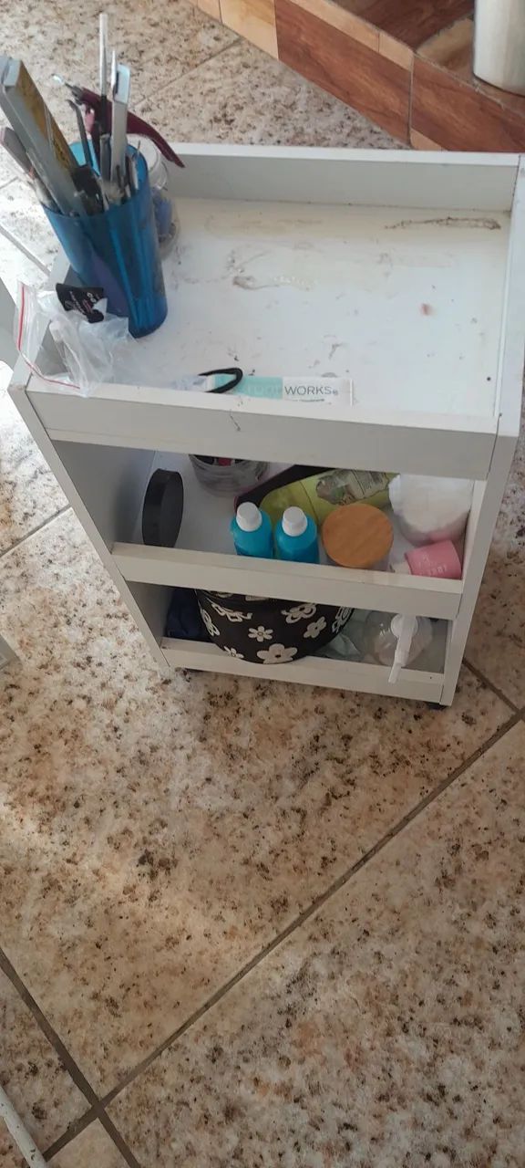 Kit alongamento de unhas e carrinho auxiliar - Foto 3