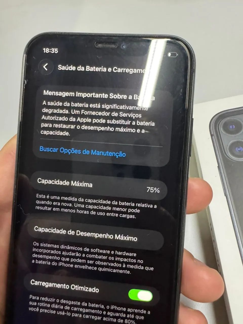 IPHONE 11 128GB COM CAIXA - Foto 4