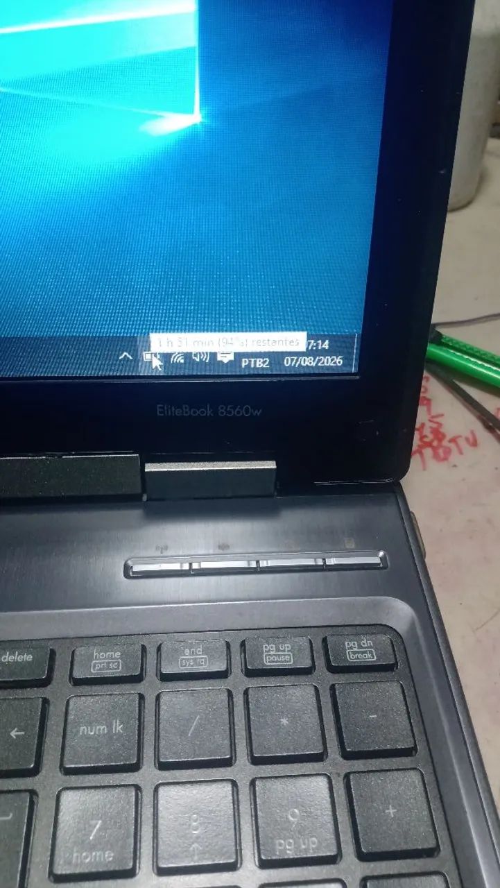 Not HP elitebook 8560w core i7 16 GB de ram SSD - Foto 3