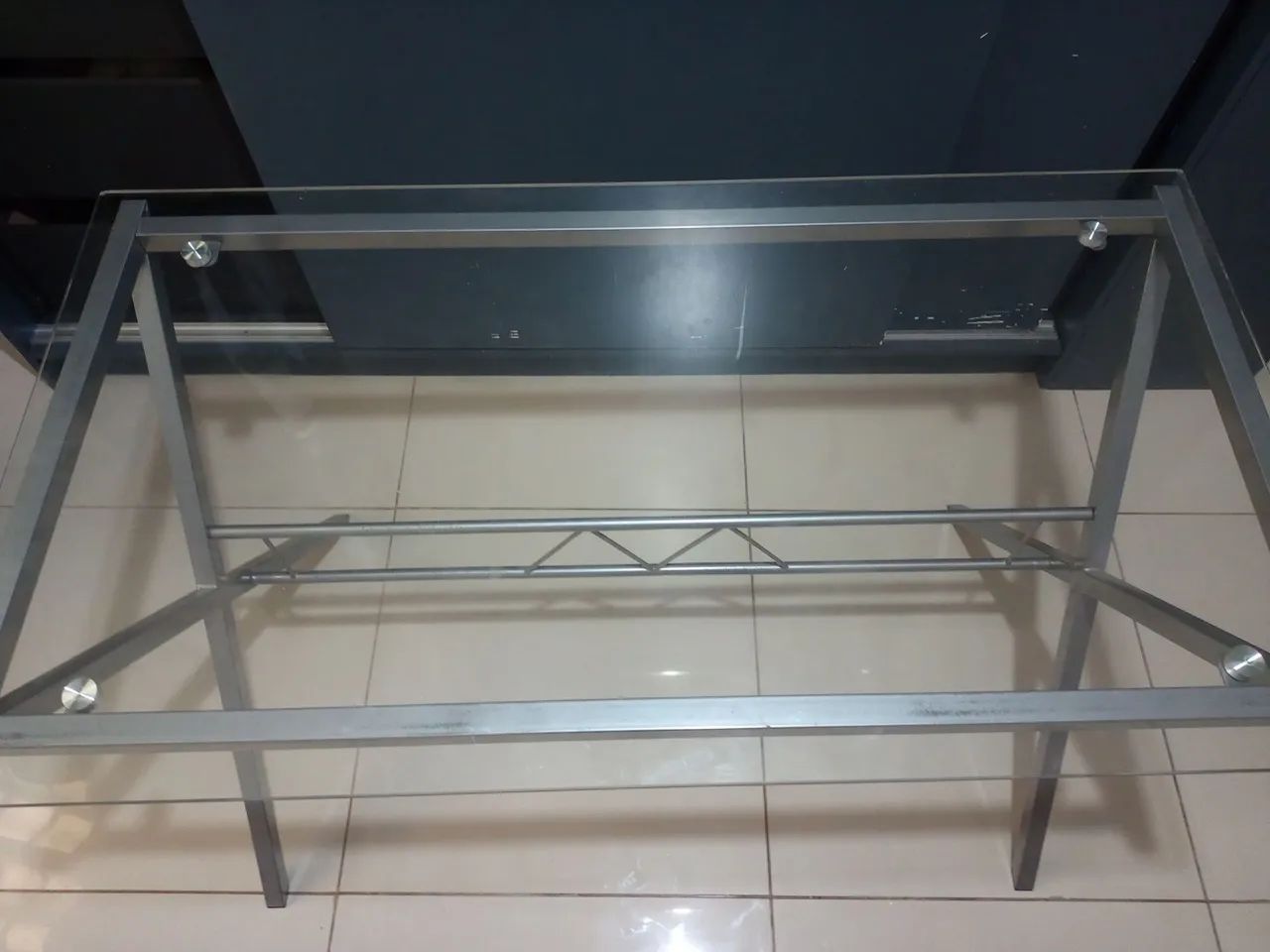 Mesa de estudos estilo industrial  - Foto 2
