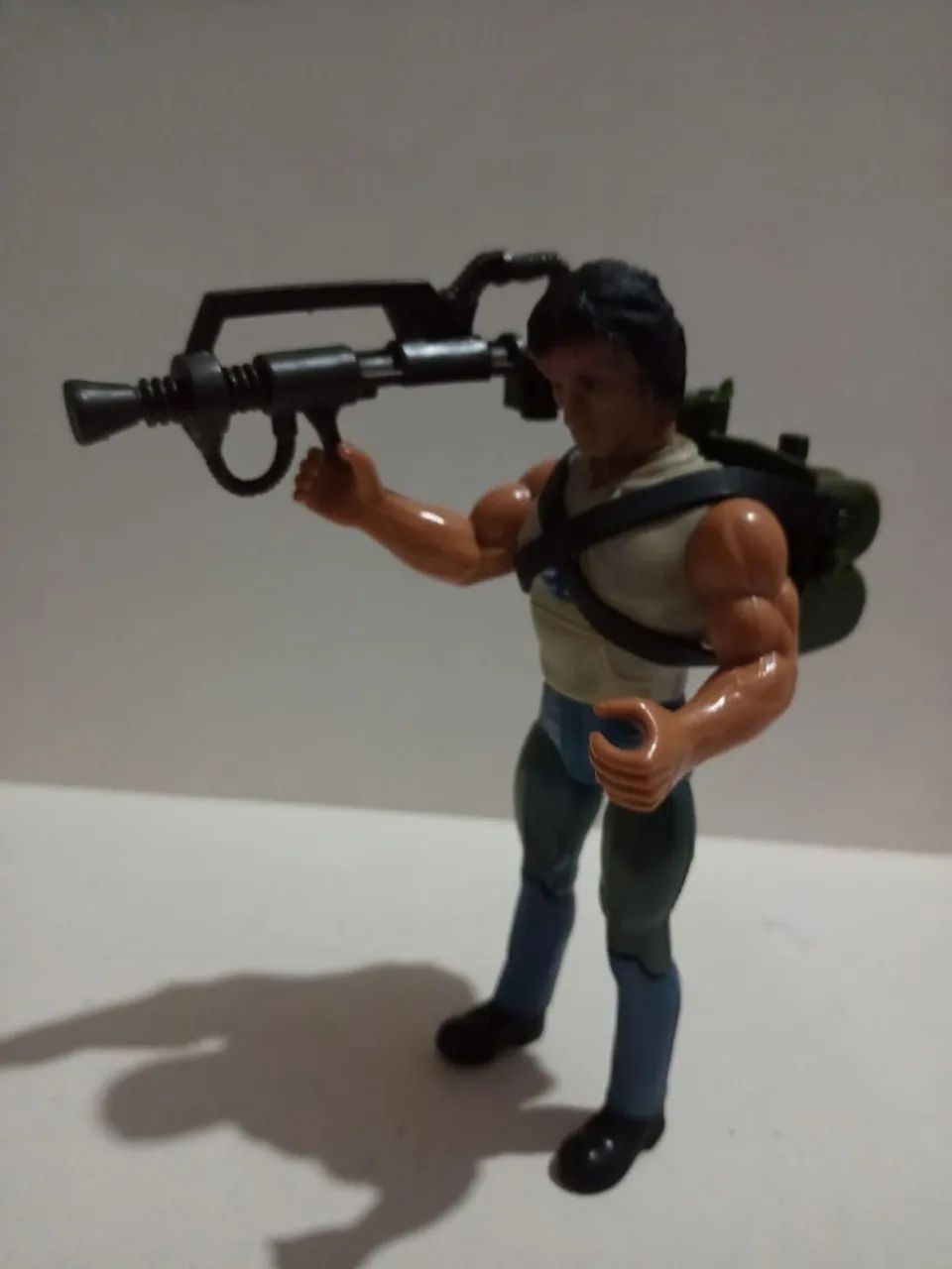 Antigo Boneco Rambo Glasslite  - Foto 3