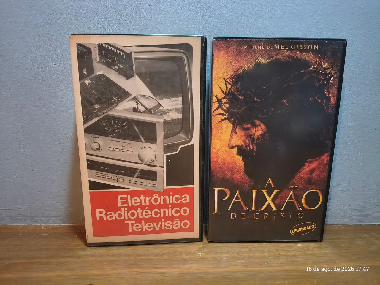 Vhs fitas e 1 Vhs Jvc adaptador  - Foto 3
