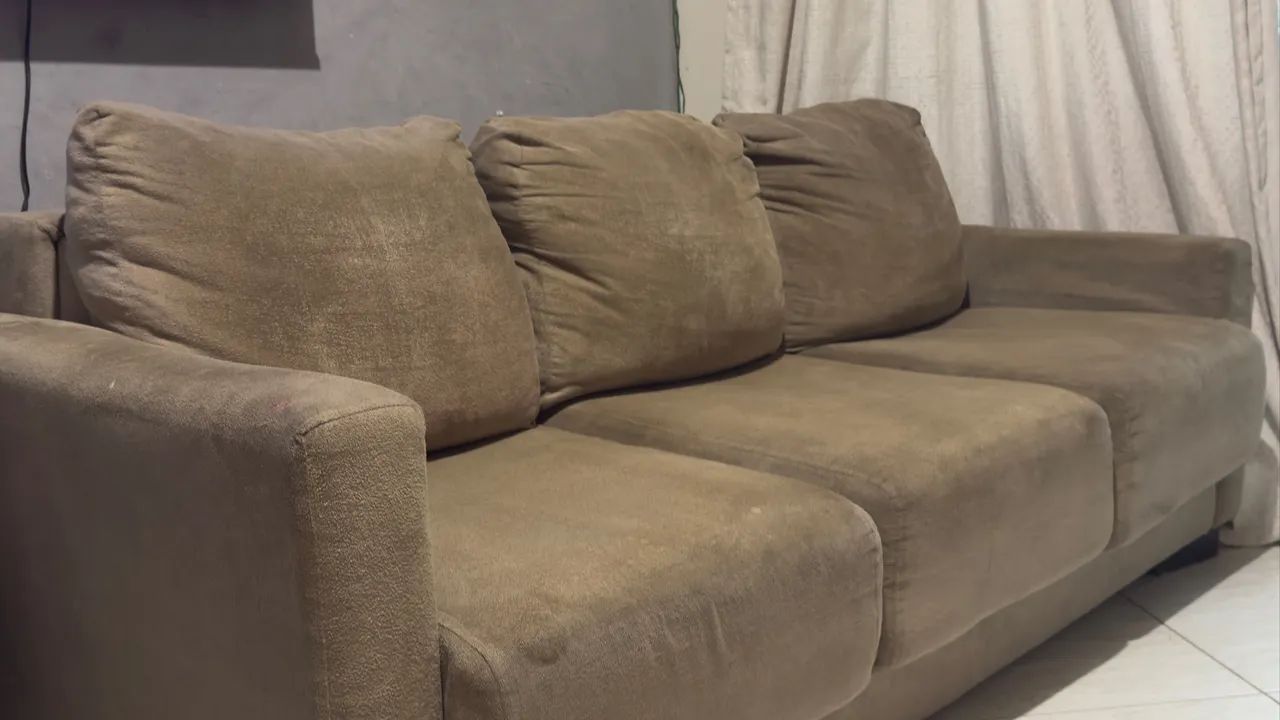 Sofá retrátil 3 lugares  - Foto 4