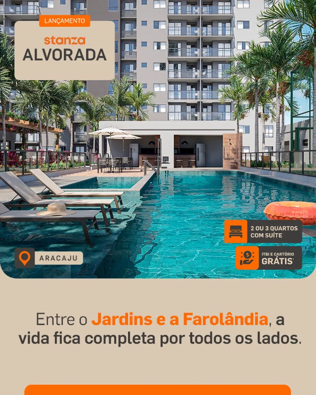 Lançamento Alvorada - Farolândia - 2 e 3/4 com suite e Varanda - ITBI e Cartorio Grátis! - Foto 2