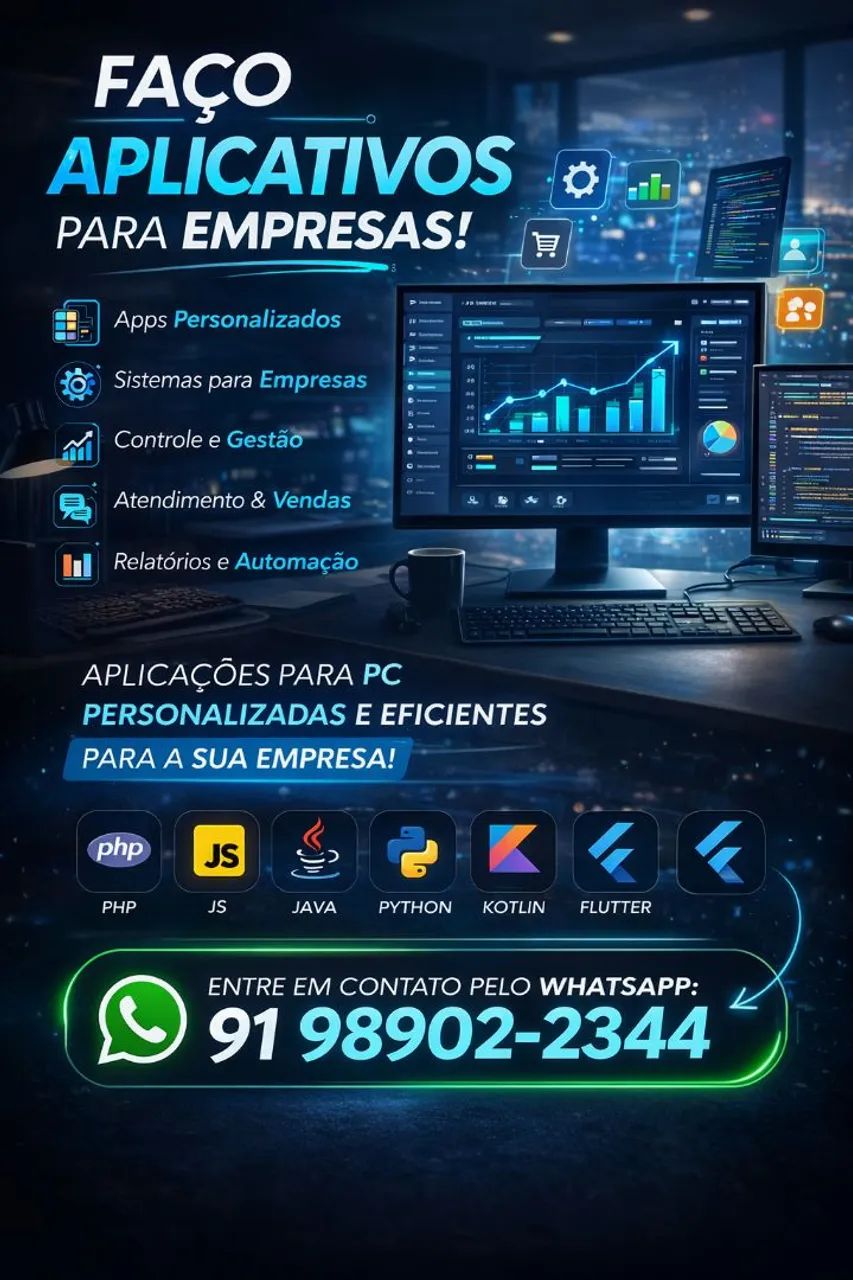 Faça o aplicativo da sua empresa